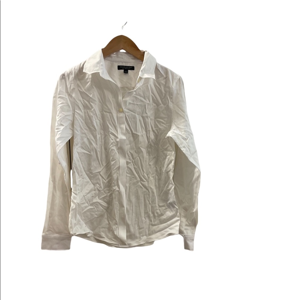Classic white button down